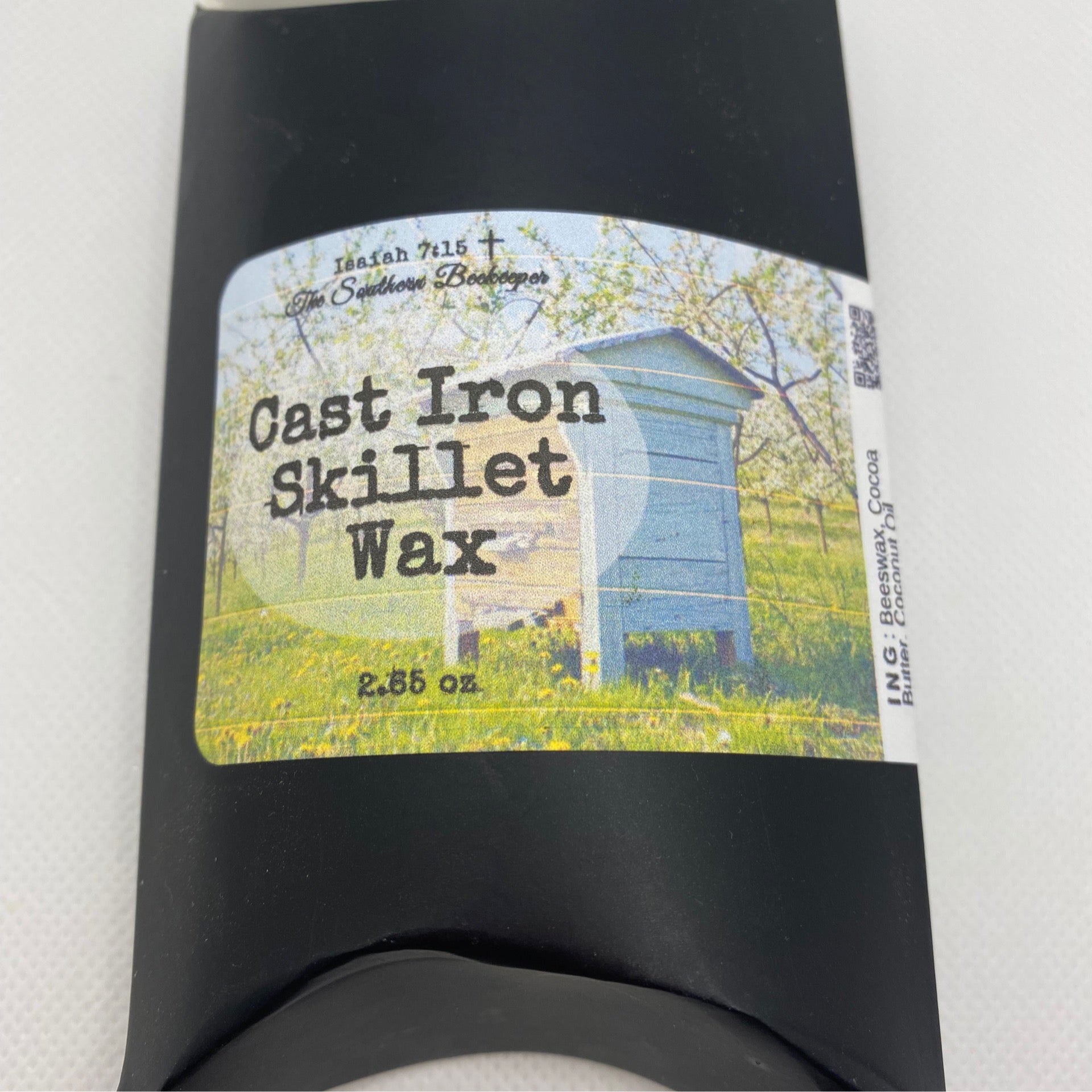 Knapp Made Cast Iron Seasoning Wax and Carbon Steel Seasoning Wax - 2 Oz  Unique Blend of Natural Oils and Beeswax - Restore Cast Iron, Steel,  Cutting